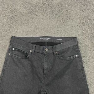 Banana Republic Jeans Mens 32 Gray Traveler Slim Fit Stretch
Casual 32x30